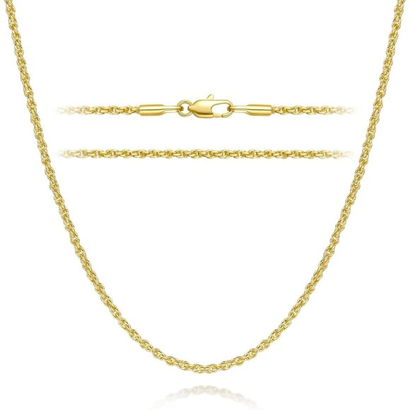 14K Gold Necklaces for Women 14K Gold Chain for Women Chain Necklace for Men Tim